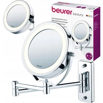 Zrcadlo Stojací a závěsné zrcadlo stříbrné Beurer