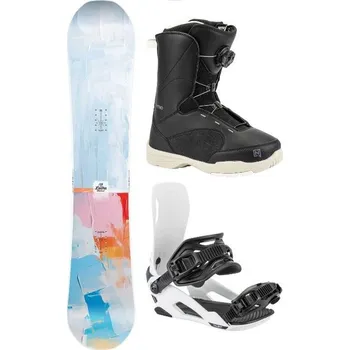 Snowboard Dámský snowboard komplet Nitro Lectra Abstract