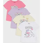 Sinsay - Bavlněné tričko 4 pack Disney - vícebarevná - 875HE-MLC - 875HE-MLC-128