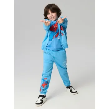 Chlapecké kalhoty Sinsay - Tepláky Spider-Man - modrá - 833DM-55X - 833DM-55X-134