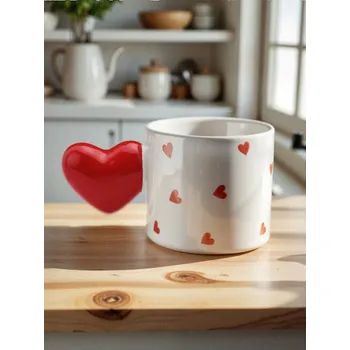 Sinsay - Hrnek - červená - 103EQ-33X - 103EQ-33X-ONE-1