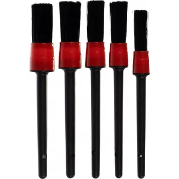 Kosmetický štětec Sada štětců na detailing auta, čisticí štětec detailing brush 5 ks