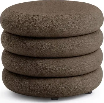 Taburet Taburetka MOLLIS hnědá