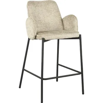 Barová židle LABEL51 Barová židle JONI béžová 94cm IH-50.186