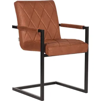 Jídelní židle LABEL51 jídelní židle DENMARK koňak Color: Cognac UK-30.250