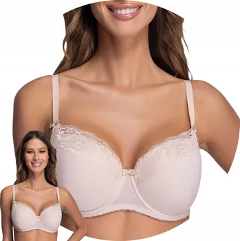 Podprsenka Ava vyztužená podprsenka béžová, velikost 95G