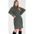 Dámské šaty FIGL M1096 olivově zelené uni