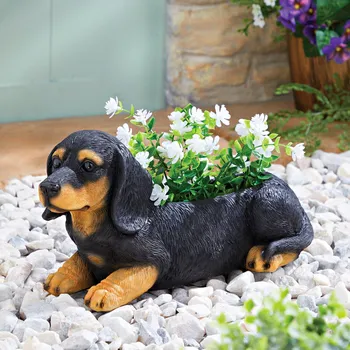 Květináč 3Pagen Květináč Jezevčík 16 x 12 x 33,5 cm