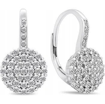 Náušnice Brilio Silver Roztomilé stříbrné náušnice s čirými zirkony EA379W