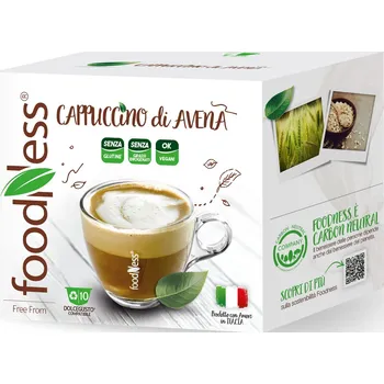 Foodness Ovesné Cappuccino kapsle do Dolce Gusto 10 ks