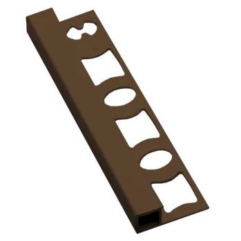 ukončovací lišta Lišta ukončovací "hranatá" Profil-EU světle hnědá, PVC, délka 250 cm, výška hrany 8 mm, LH825015