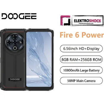 Mobilní telefon Doogee Fire 6 Power 8/256 GB