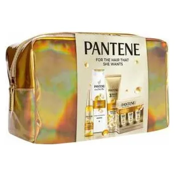 Kosmetická sada Sada vlasové kosmetiky PANTENE Golden Bag 615 ml