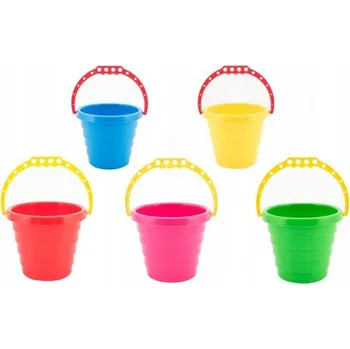 Hra na zahradu Plastový kyblík na písek Rappa 15 x 13 cm