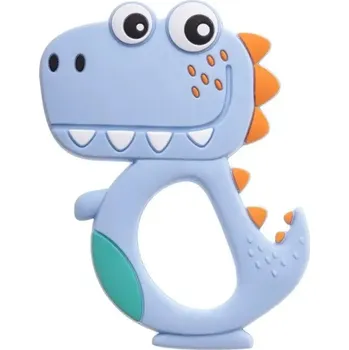 Hračka pro kojence AKUKU MĚKKÉ SILIKONOVÉ KOUSÁTKO NA PROŘEZÁVÁNÍ ZUBŮ MASÁŽNÍ