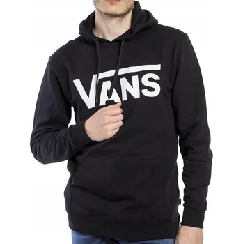 Pánská mikina PÁNSKÁ MIKINA VANS ČERNÁ BAVLNA S KAPUCÍ VEL. L