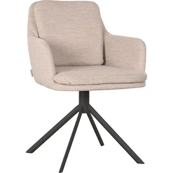 Jídelní židle LABEL51 Jídelní židle JOY bílé bouclé IH-50.209