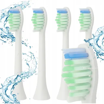 Náhradní hlavice k elektrickému kartáčku Náhradní Hlavice k zubním kartáčkům PHILIPS SONICARE DIAMOND CLEAN, BÍLÉ