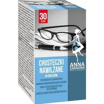 Hygienický ubrousek Vlhčené ubrousky na brýle Anna Zaradna 30 sáčků