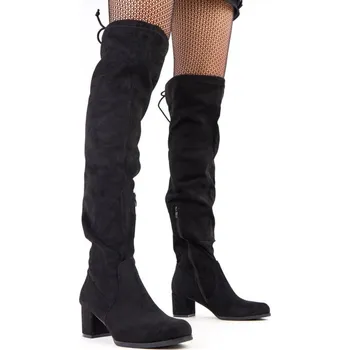 Dámské kozačky Kozačky na podpatku model 218561 Solea 39