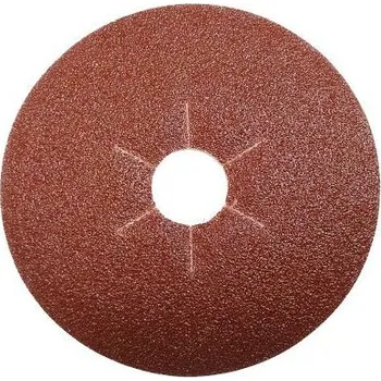 Brusný papír Výsek brusný fíbrový, průměr 115mm/P 24