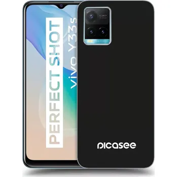 Pouzdro na mobilní telefon Picasee silikonový průhledný obal pro Vivo Y33s - Picasee