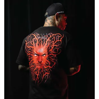 Pánské tričko tričko hardcore pánské - NICO PEREZ - SULLEN - SCM7176_BK - 4XL