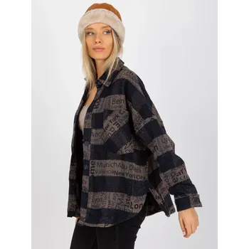 Dámská košile Košile DN KS 3990.95P tmavě modrá S