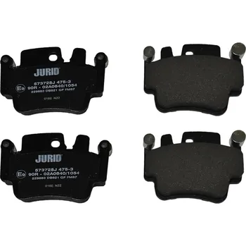 Brzdová destička Sada brzdových destiček, kotoučová brzda JURID 573725J