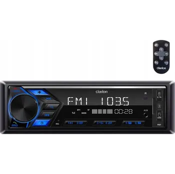 Auto Hi-Fi Autorádio Clarion P17 s Bluetooth, AUX, SD, MP3, USB a VarioColor + dálkové ovládání