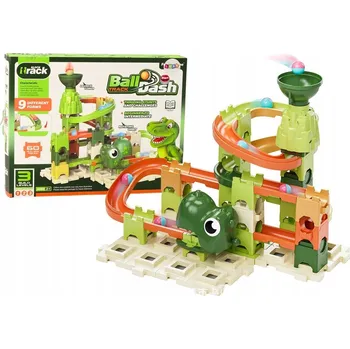 ostatní stavebnice Stavební Stavebnice Dinosaurus kuličkovou dráhou, 9 úrovní, 60 dílků