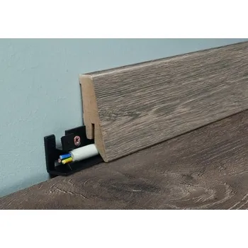 soklová lišta Lišta soklová Naturel hnědá, MDF, délka 260 cm, K58CL038