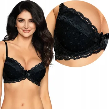 Podprsenka RÓŻA Lagerta Push-up podprsenka ČERNÁ vel. 75E
