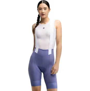 Cyklistické kalhoty SIROKO Dámské cyklistické kraťasy Tonale-W Fialová XS FIALOVÁ