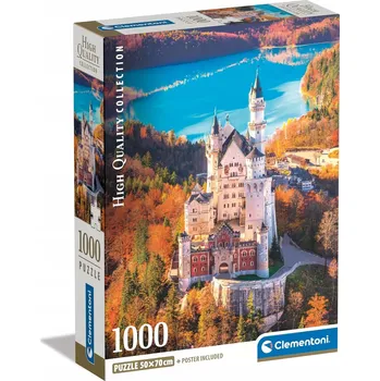 Clementoni Puzzle 1000 dílků - Zámek Neuschwanstein
