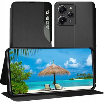 Pouzdro na mobilní telefon Flipové pouzdro MBM pro Xiaomi Redmi 12, černé