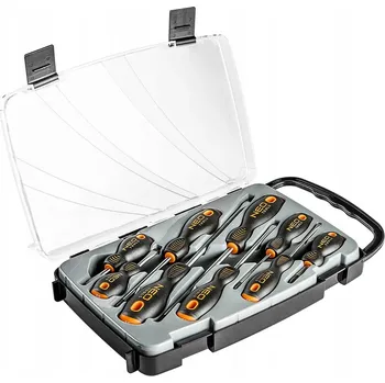 Šroubovák NEO TOOLS Sada šroubováků 9 ks Ploché a křížové, sada