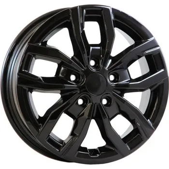 Disk Alu kola AGT 16275, 16x6 5x118 ET68, černá lesklá (zátěžová)