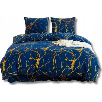 Povlečení TLUSTÉ POVLEČENÍ FLEECOVÝ MEDVÍDEK 220x200 3-DÍLNÉ ZIMNÍ MRAMOR 3196