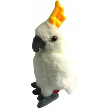 plyšák KAKADU BÍLÁ 21 CM BEPPE PLYŠOVÁ HRAČKA 13741 +