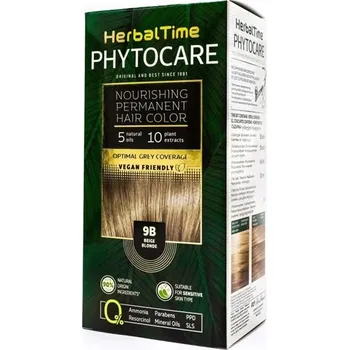 Barva na vlasy Herbal Time Phytocare 9B béžová blond barva na vlasy