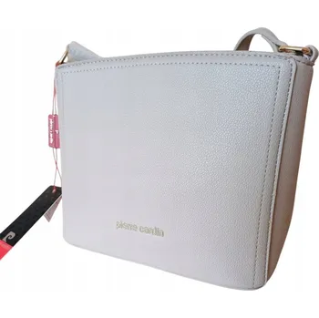 Kabelka Pierre Cardin kabelka přes rameno polyuretanová šedá