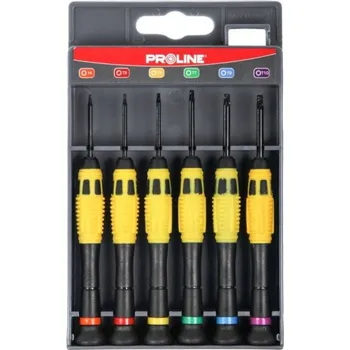 Šroubovák Šroubováky elektro jemné, SET, 6 ks, PROLINE