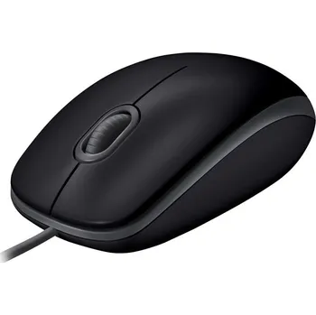 Počítač Logitech B110 Silent/Kancelářská/Optická/1 000 DPI/Drátová USB/Černá