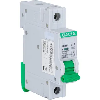 Jistič GACIA N8BH 10KA C 1P 32A nadproudový jistič
