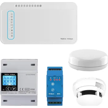 Sada domovního alarmu TECH STEROWNIKI TECH CONTROLLERS Sada pro ochranu domu: voda, brána, zaplavení