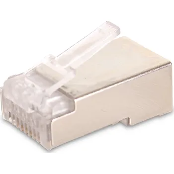 Patch panel GETFORT RJ45 CAT.6 8P8C STÍNĚNÝ SÍŤOVÝ KONEKTOR