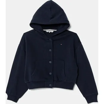 Chlapecká mikina Dětská mikina Tommy Hilfiger KG0KG08459.PPYA námořnická modř 59X, vel. 176