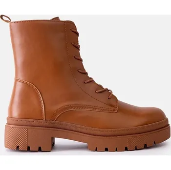 Dámská zimní obuv Hnědé zateplené klasické kotníkové boty Edmunda, velikost 37