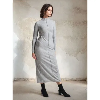 Dámské oblečení Sinsay - Šaty - šedá - 155DF-9MM - 155DF-9MM-XS